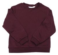 Mahagonová mikina H&M