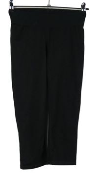 Dámské černé sportovní capri legíny H&M