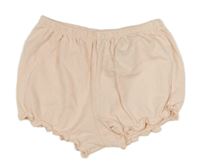Světlerůžové bavlněné kraťasy H&M