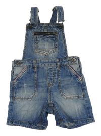 Modré riflové laclové kraťasy Mothercare