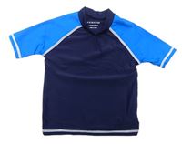 Tmavomodro-modré UV tričko Primark 