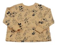 Meruňková mikina s Mickeym a kamarády Next 