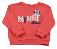 Růžová mikina s Minnií C&A