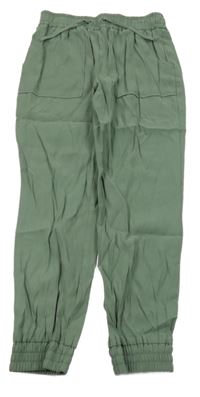 Khaki cuff kalhoty St. Bernard