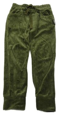 Khaki sametové kalhoty ZaiZai