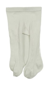 Bílé punčocháče 