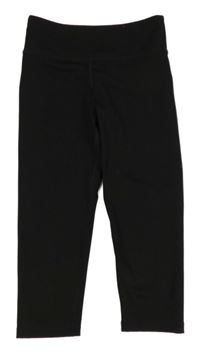 Černé sportovní capri legíny H&M