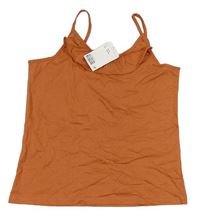 Medový top s volánkem H&M