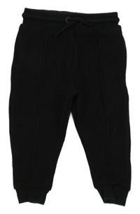 Černé vzorované tepláky George