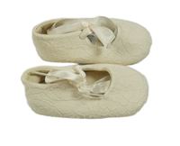 Smetanové krajkové capáčky Next vel. 19,5