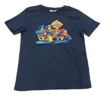 Tmavomodré tričko s Požárníkem Samem