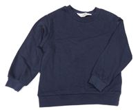 Tmavomodrá mikina H&M