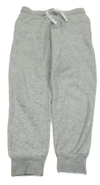 Šedé melírované tepláky H&M