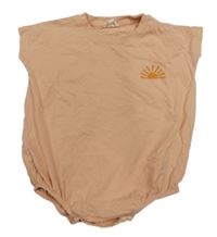 Broskvové oversize body se sluncem