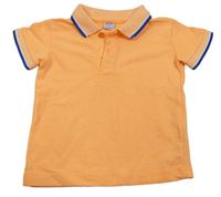 Neonově oranžové polo tričko Kiki&Koko