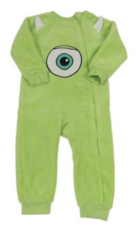 Zelený chlupatý overal - příšerky S.R.O.