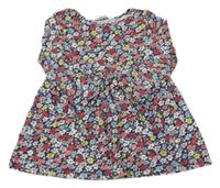 Barevné květované šaty H&M
