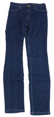 Tmavomodré skinny rifle H&M