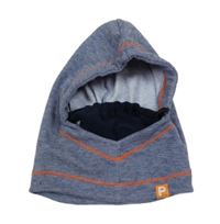 Světlemodrá fleecová kukla 