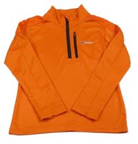 Oranžová sportovní mikina Berghaus