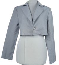 Dámské šedé sáčkové bolerko MissGuided 