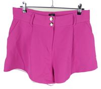 Dámské fuchsiové sukňové kraťasy River Island 