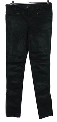 Dámské černé skinny potažené kalhoty WareDenim 
