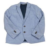 Světlemodré melírované sako H&M