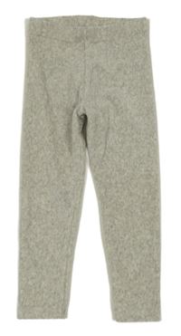 Světlerůžové sametové legíny George