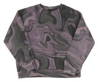 Fialovo-šedá mikina Primark