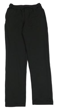 Černé teplákové kalhoty 