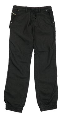 Černé teplákové cuff rifle Diesel