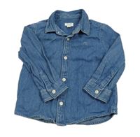 Modrá riflová košile River Island