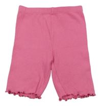 Růžové žebrované kraťasy Kiki&Koko