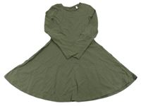 Khaki bavlněné šaty zn. C&A