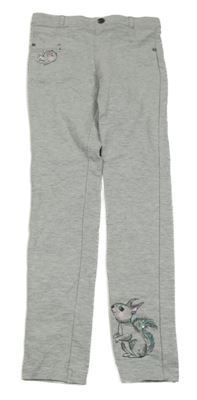 Šedé tregíny s veverkou