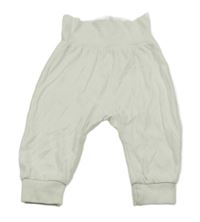 Smetanové lehké tepláky H&M