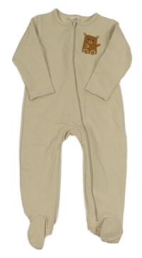 Béžový overal s medvídkem ORCHESTRA