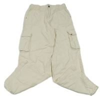 Smetanové rifle s kapsami Primark