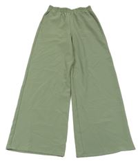 Khaki palazzo kalhoty H&M