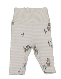 Bílo-béžové pruhované tepláky s Púem H&M