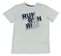 Bílé běžecké tričko H&M
