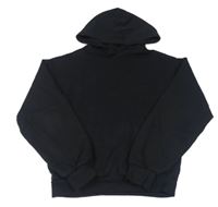 Černá mikina s klokankou a kapucí H&M
