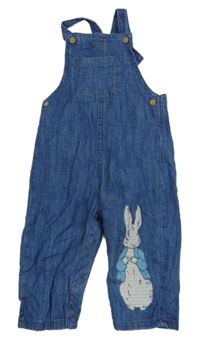Tmavomodré laclové rifle Peter Rabbit M&S