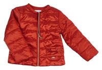 Červená šusťáková prošívaná zimní bunda Mayoral 