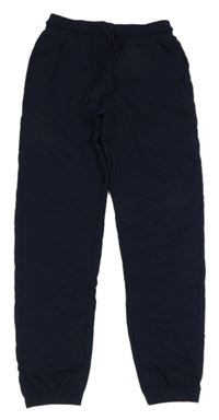 Tmavomodré teplákové cuff kalhoty Tezenis