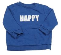 Modrá mikina s nápisem F&F