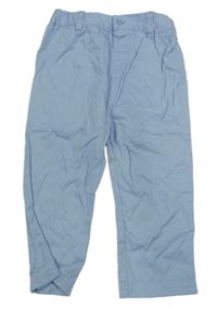 Světlemodré plátěné kalhoty Zip Zap