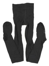 Tmavošedé punčocháče 