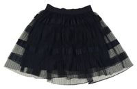 Tmavomodrá síťovaná sukně Mayoral